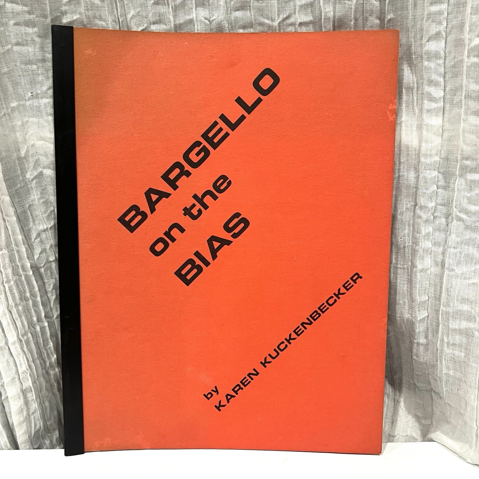 1977 Bargello on the Bias Karen Kuckenbecker Needlepoint Pattern Booklet Book