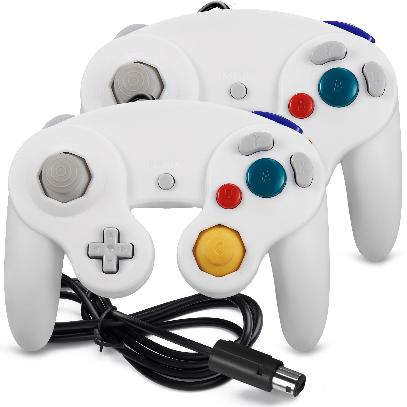 2Pack Gamecube Controller Classic Wired Controller for Nintendo Gamecube Console