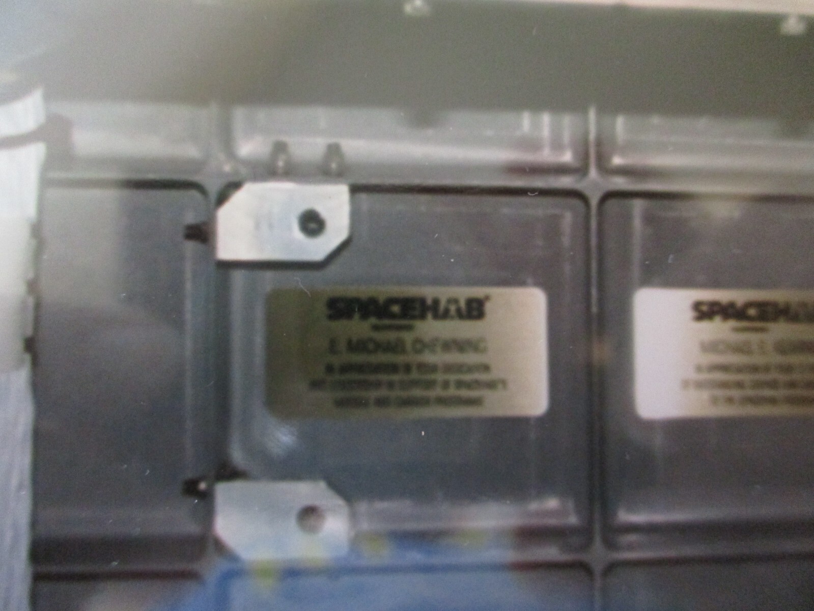 NASA SPACEHAB BOEING AWARD-MODULE/CARRIER PROGRAM-EXACT DUPLICATE UNIT 2 STS-118