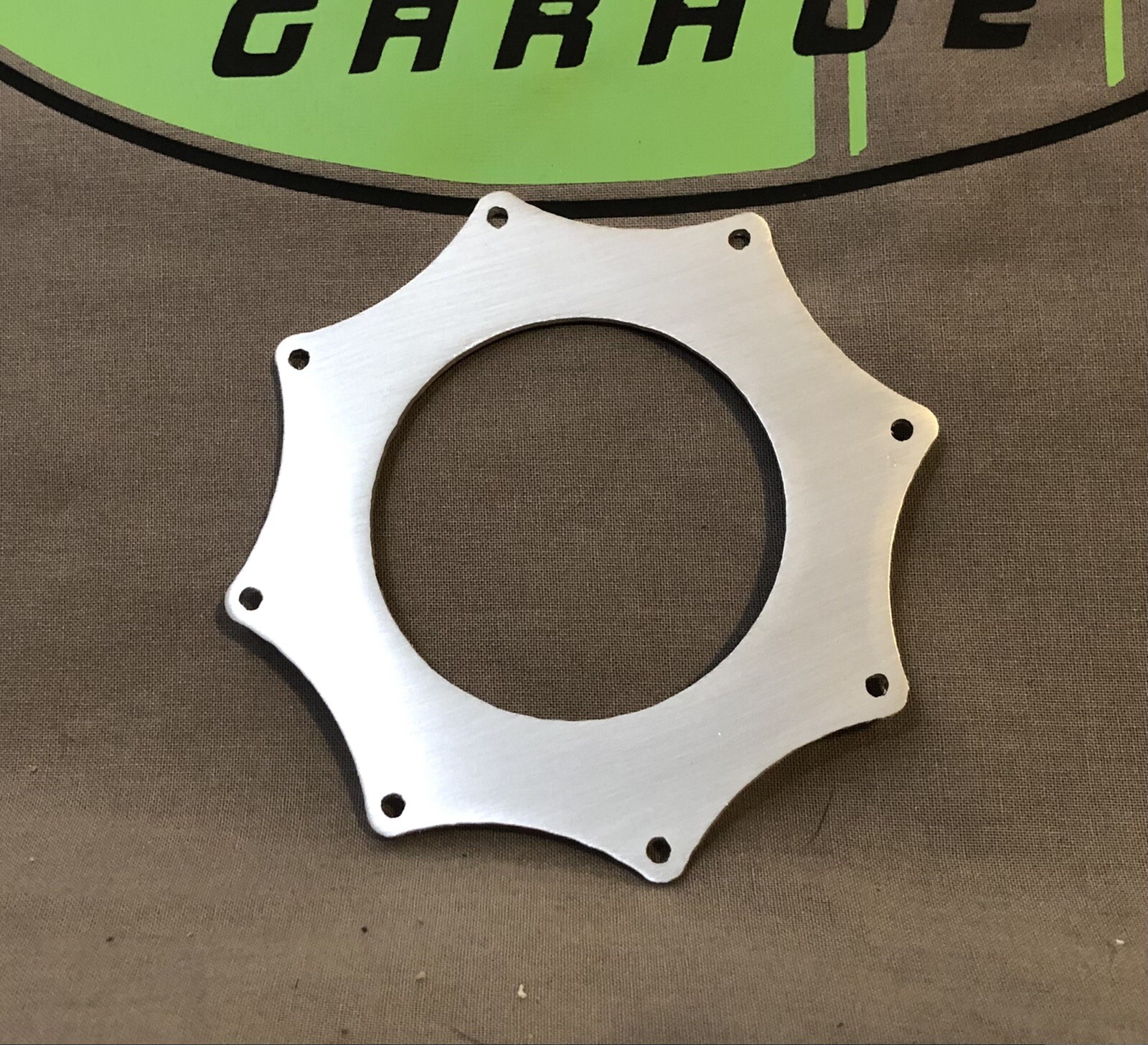 2.5” Aluminum Exhaust Ring Panel For Fender Exit