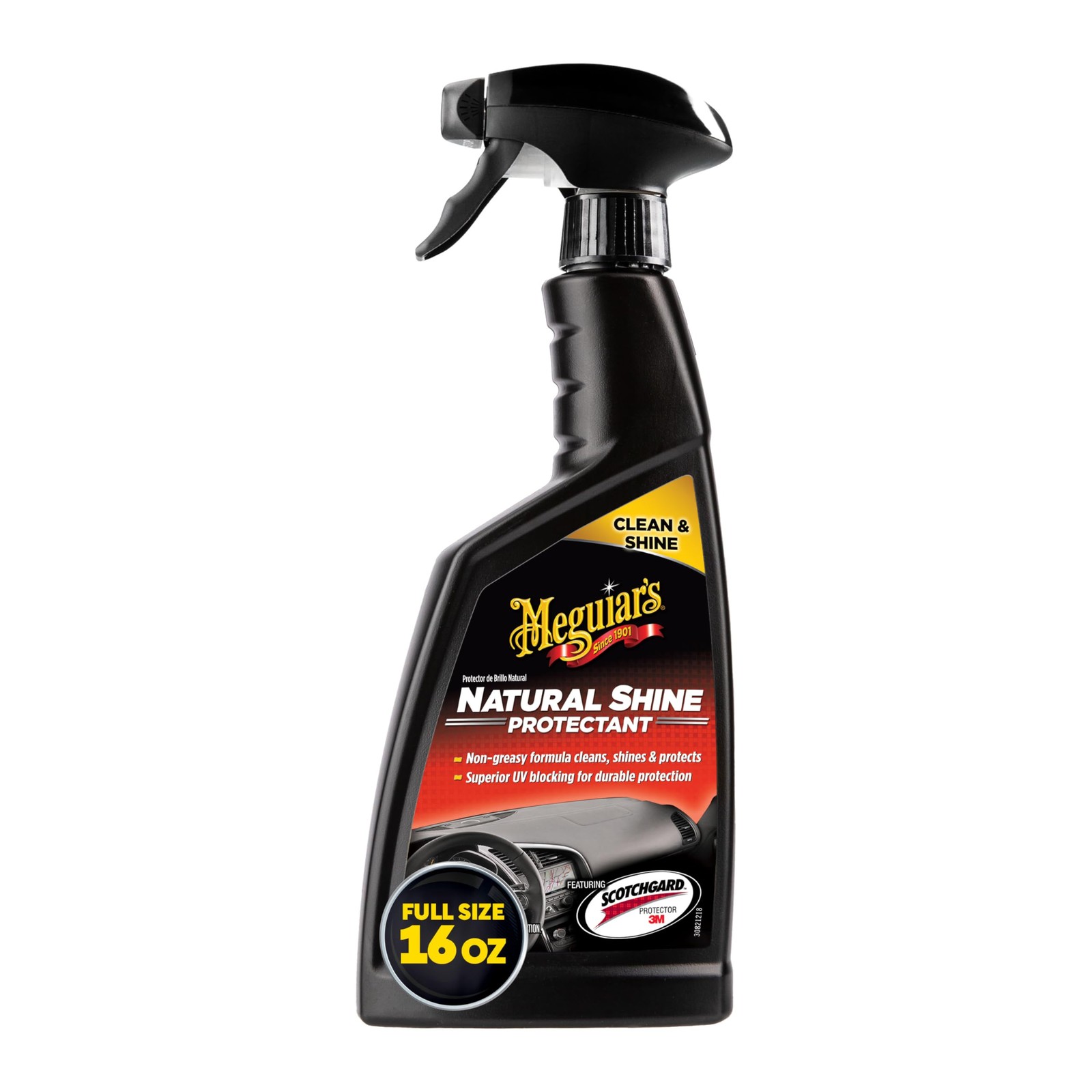 Meguiar's G4116 Natural Shine Protectant - 16 Oz Spray Bottle
