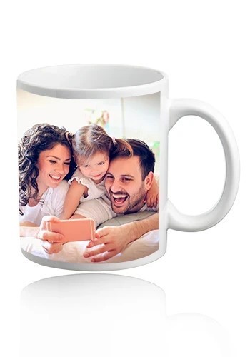 White Ceramic Mugs 12 oz Sublimation Blanks (2 Pack)