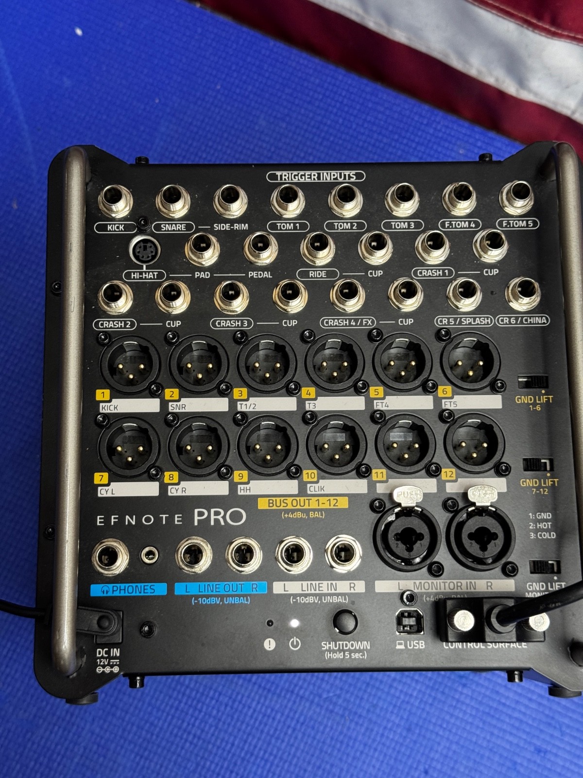 EFNOTE PRO EFD-PRO 12-Channel Electronic Drum Module