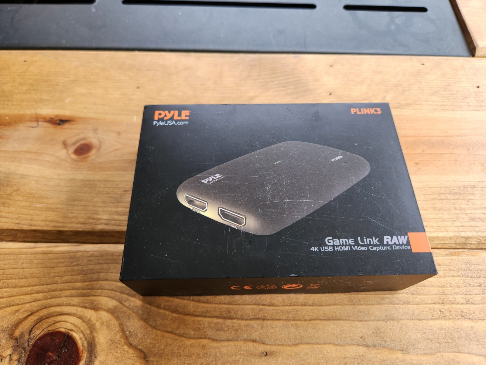 Pyle Gamelink RAW 4K USB HDMI Video Capture Device w/ HDMI Pass-Through
