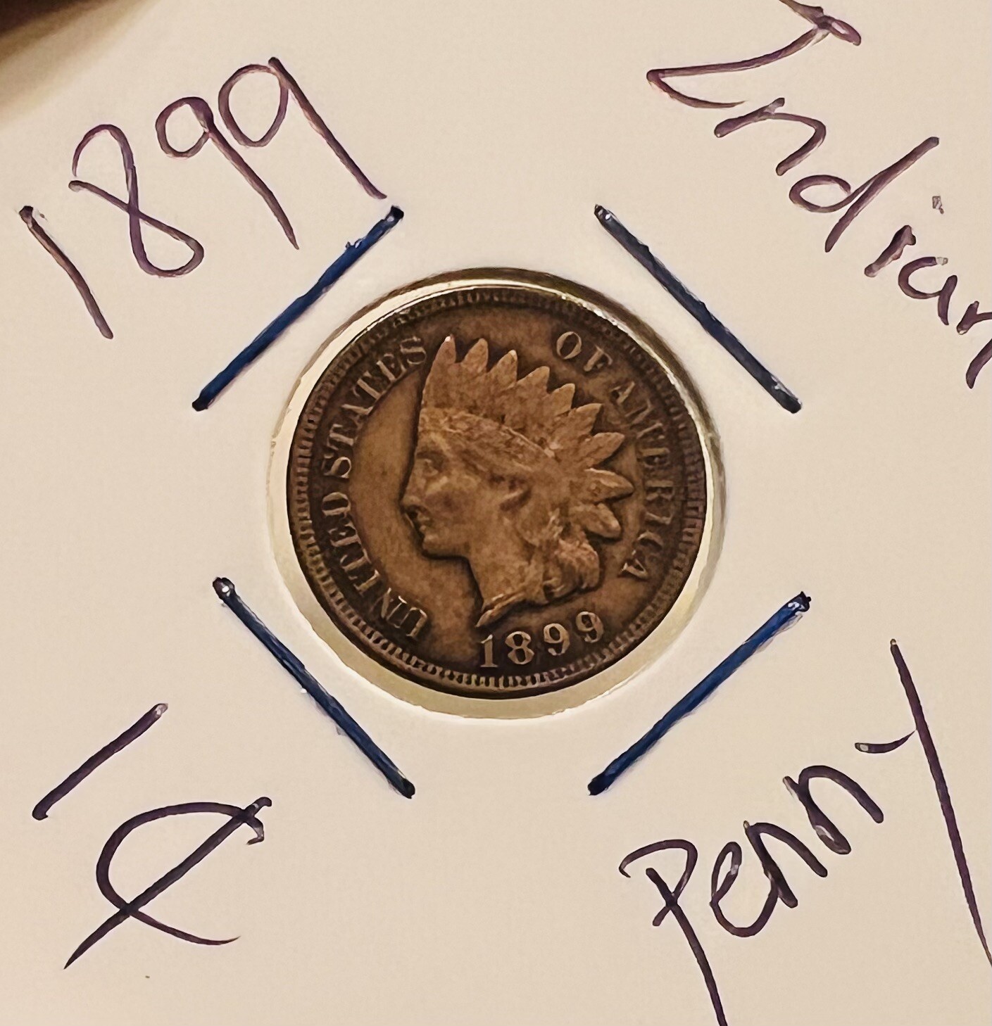 1899 Indian Head Cent 1C #1-227