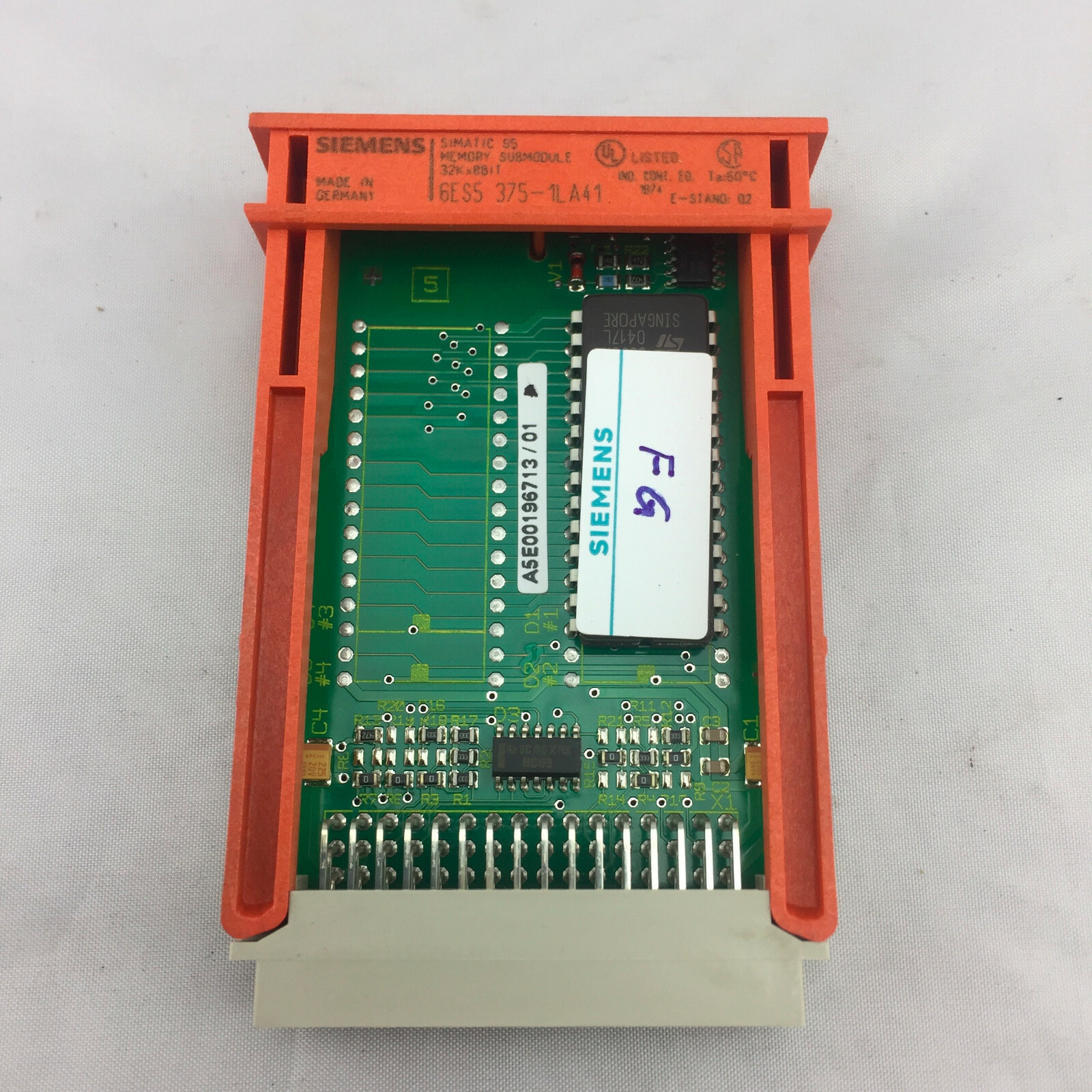 SIEMENS 6ES5 375-1LA41 6ES5375-1LA41 Memory Sub Module 32KByte 8 Bit