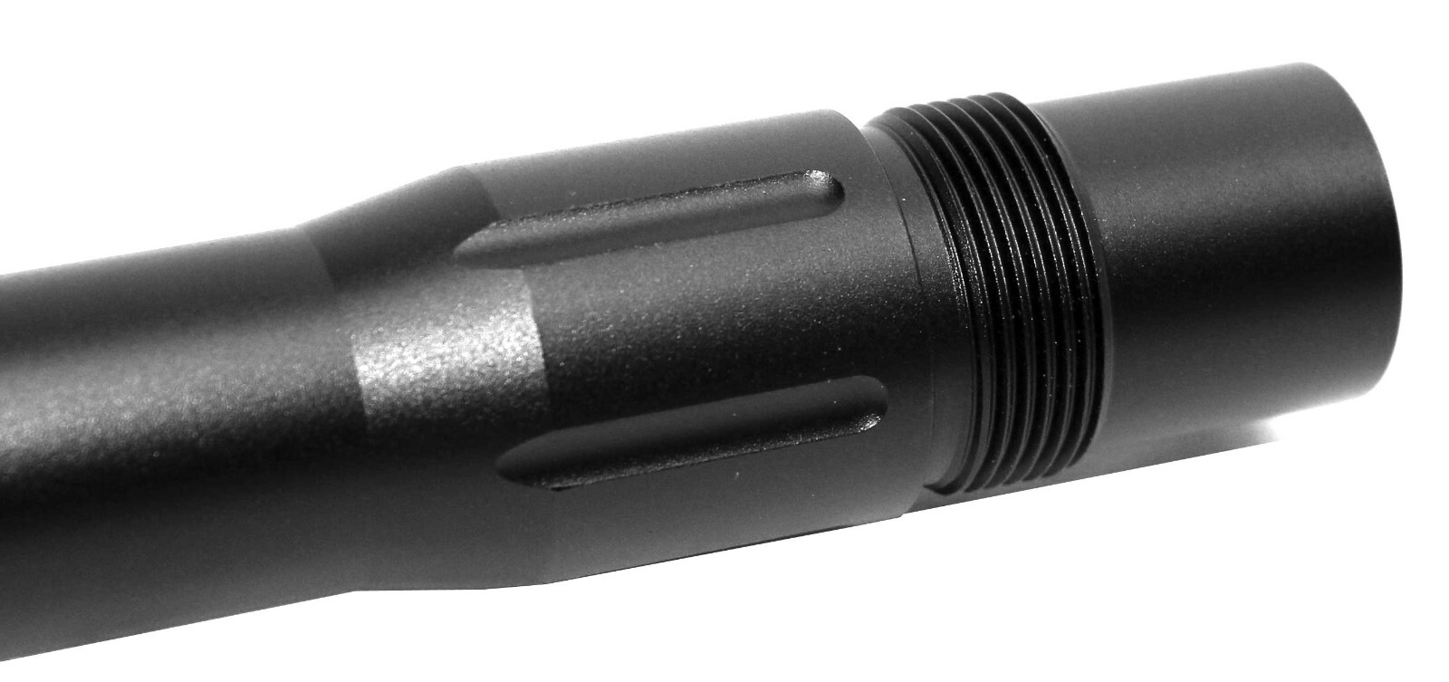 Trinity 16 inches paintball barrel cocker threads for ETHA 2 Pal marker.