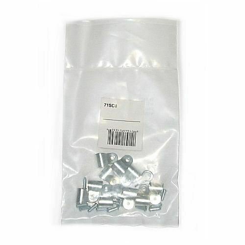 Master Lock 71SC8 Shackle Collar, 1/4" Diam.  (12-Pack)