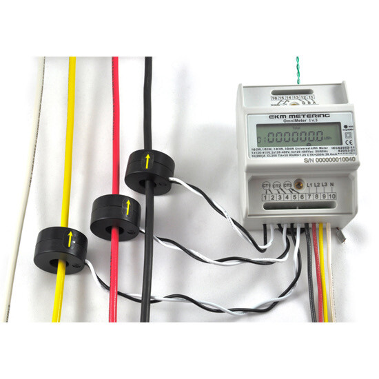 Metering Solid Core 13 mm Current Transform CT Meter 200A Meters Wire kWh #C1
