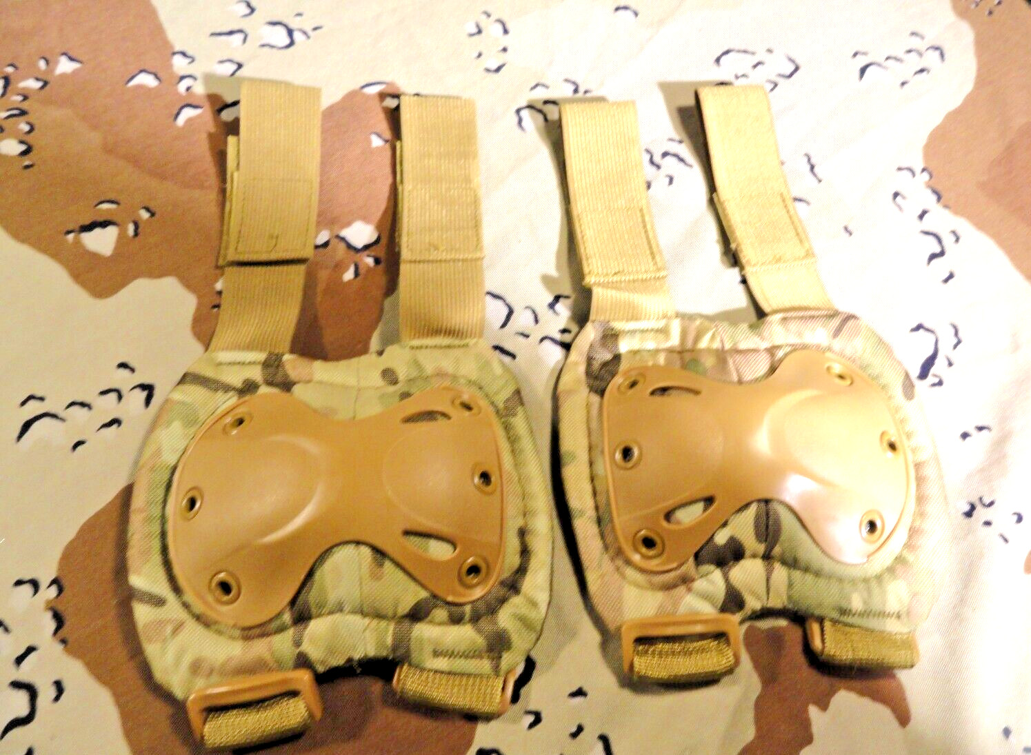 MULTICAM OCP SCORPION MILITARY AIRSOFT PAINTBALL ELBOW PADS ONE SIZE FITS ALL