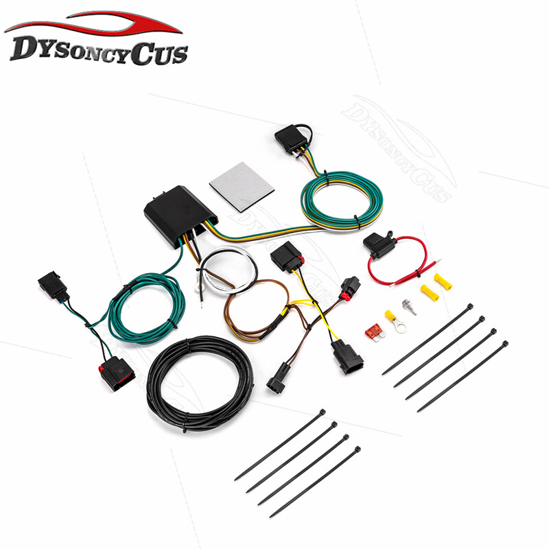 For Jeep Grand Cherokee 2014-2019 2020 2021  , 4-Way Flat Trailer Wiring Harness