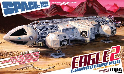 Space:1999 Eagle II w/Lab Pod MPC Model Kit [New Toy]