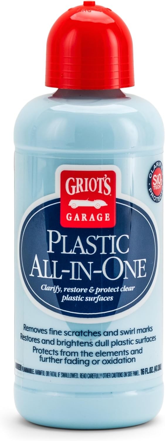 Griot's Garage Plastic All-in-One, Polish, Restore, and Protect Vehicle...