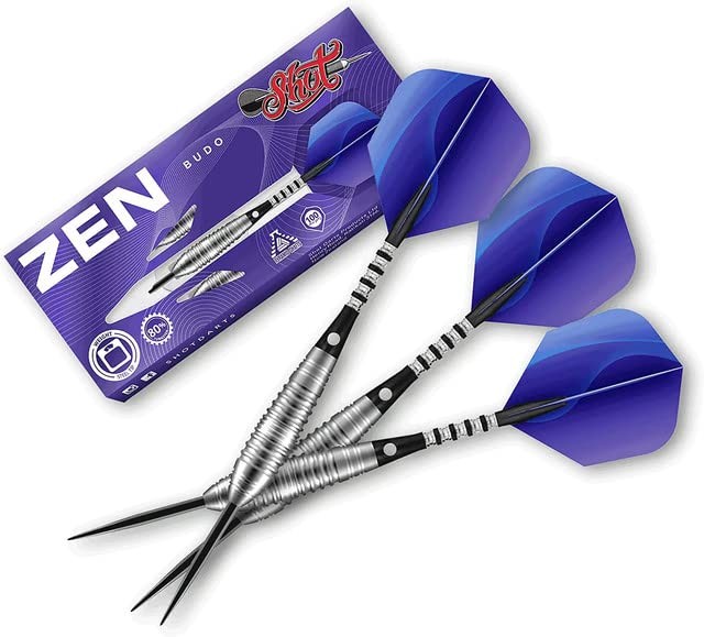 Shot Darts Zen Budo Steel Tip Dart Set - 23g