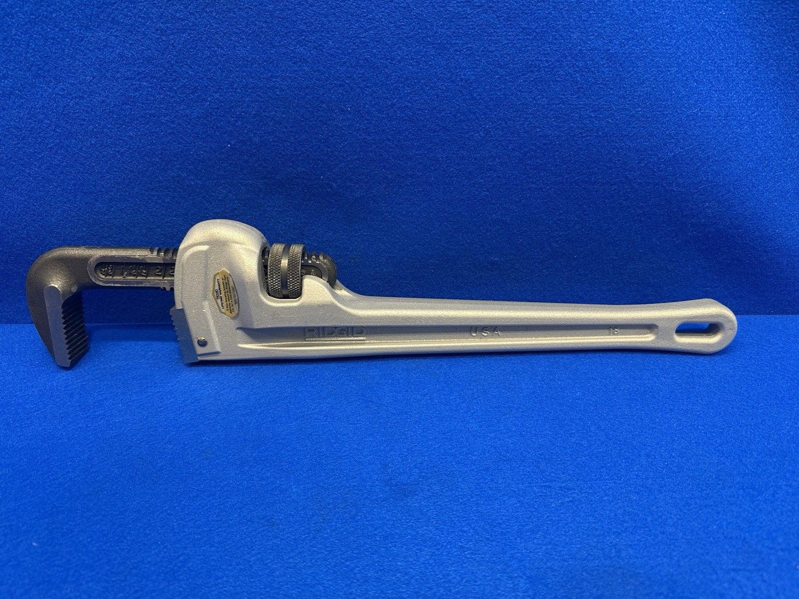 Ridgid 18 Inch Aluminum Straight Pipe Wrench