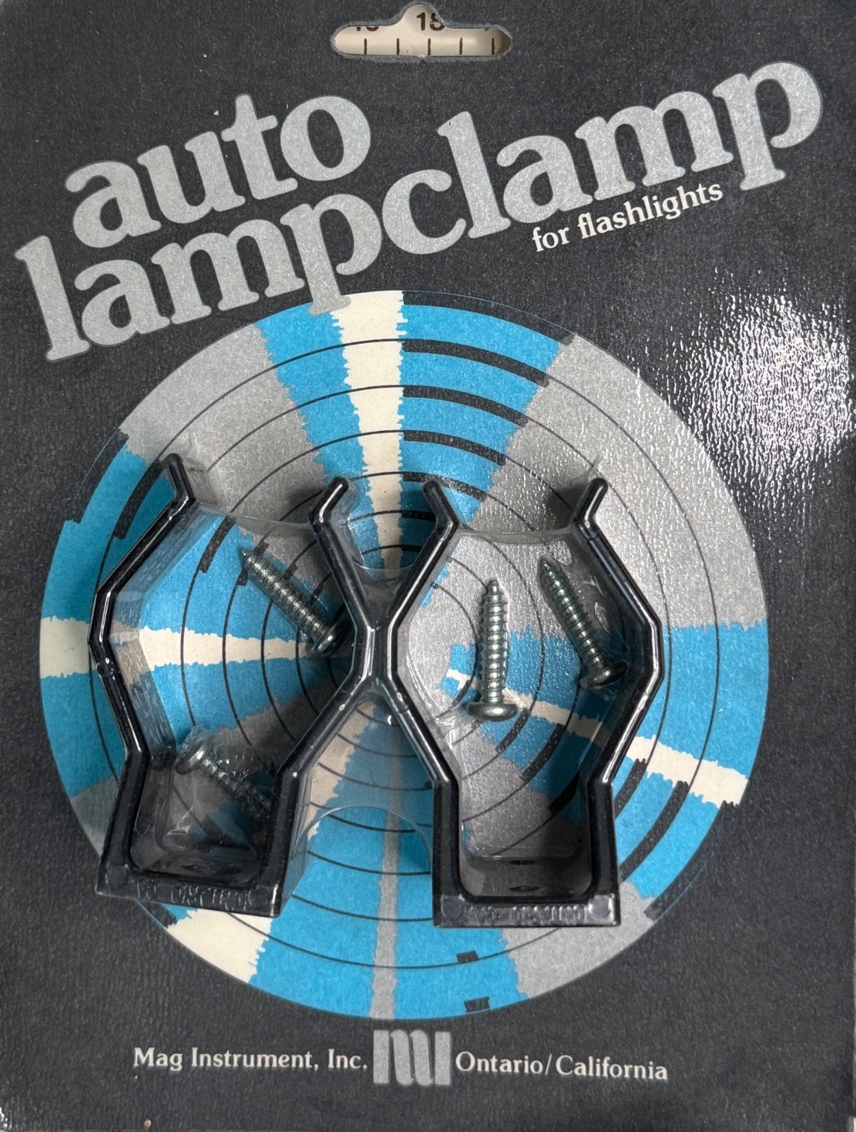 Mag Lite Auto Clamps For D Cell Flashlights 1986 NOS Model MSL-80