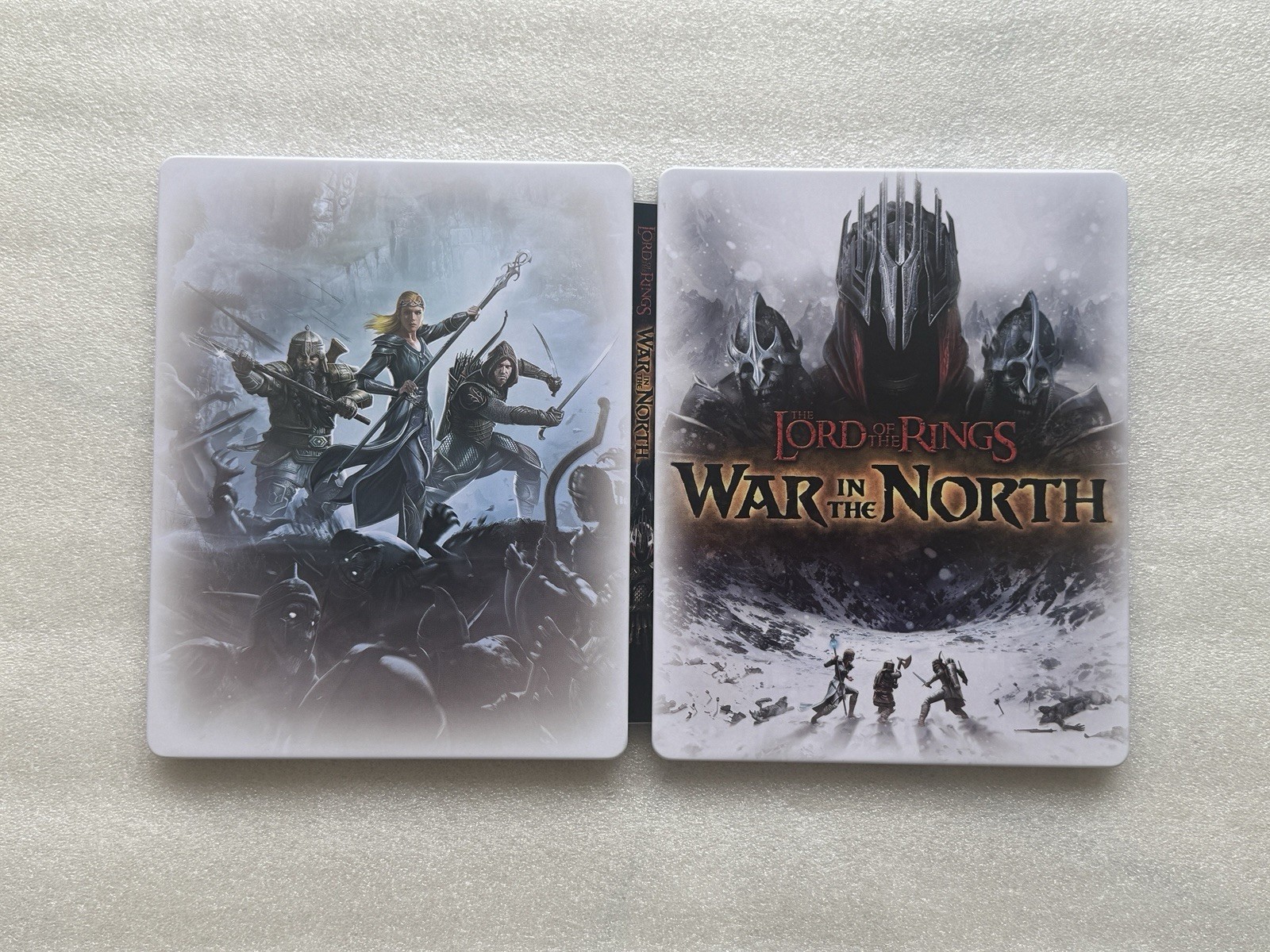 The Lord Of The Rings War In The North Custom made  Steelbook/Steelup Case PS3