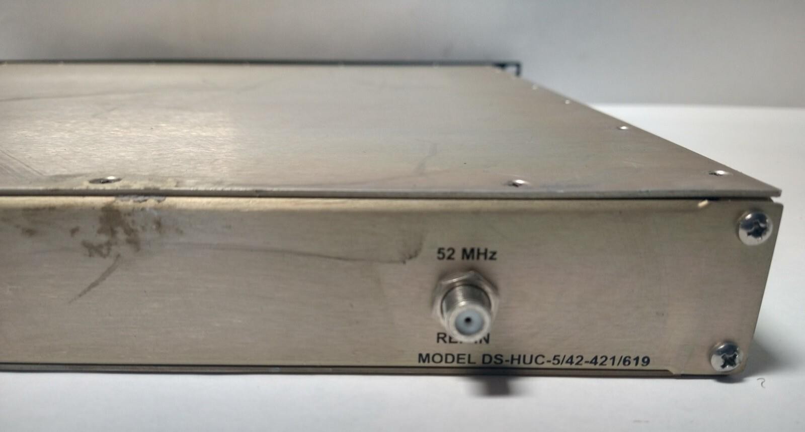 Philips DS-HUC-5/42-421/619 RF Upconverter 5–42MHz In 42–619MHz Out Rackmount
