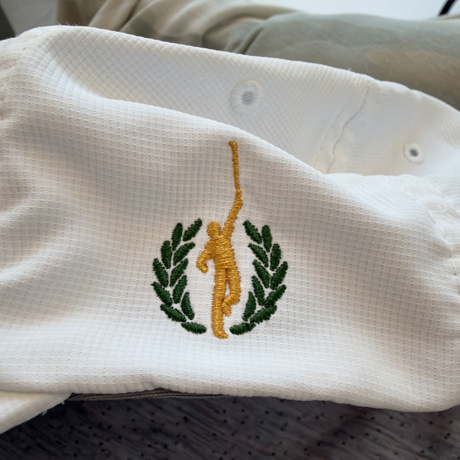 Florida State Golf Association 1913 Hat Cap White Strapback Golf Logo Stretch