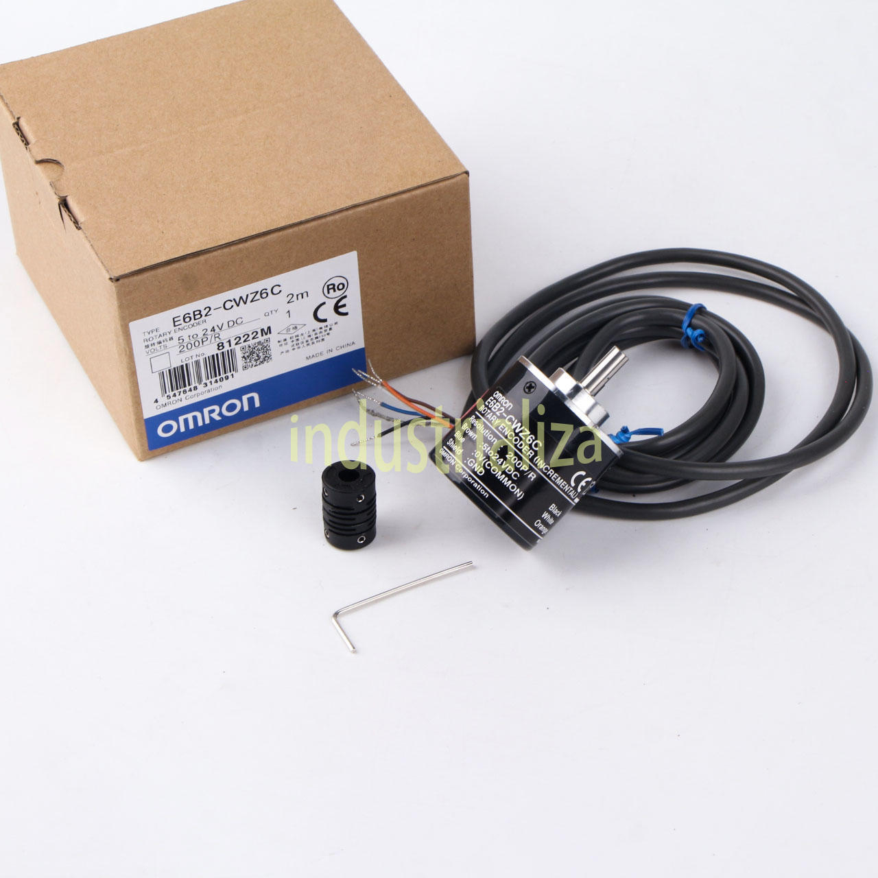 1PCS NEW Omron rotary encoder E6B2-CWZ6C 200P/R