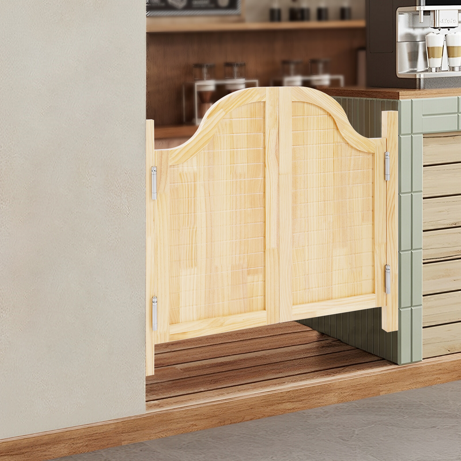 100x80cm Partition Door Door-mounted Swing Solid Wood Door Partition Door Modern