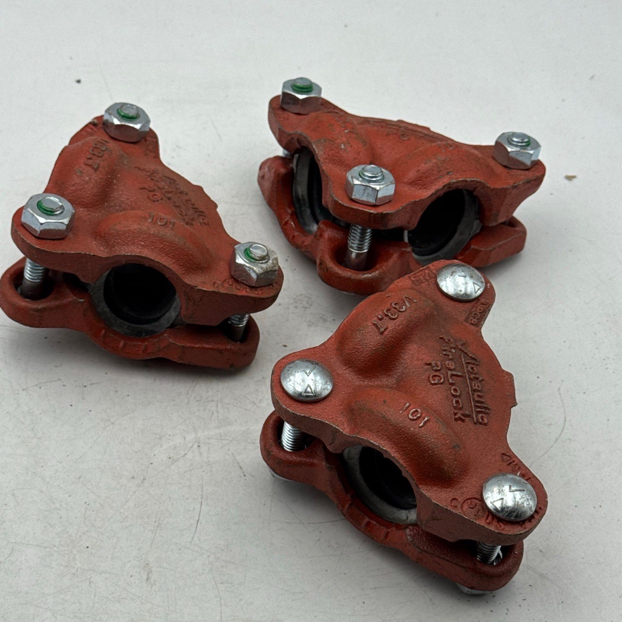 Victaulic FireLock PG Grip 33.7mm (Lot of 3)