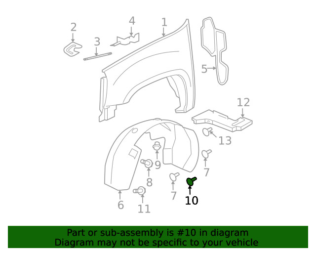 Genuine Multi-Purpose Bolt 11562172