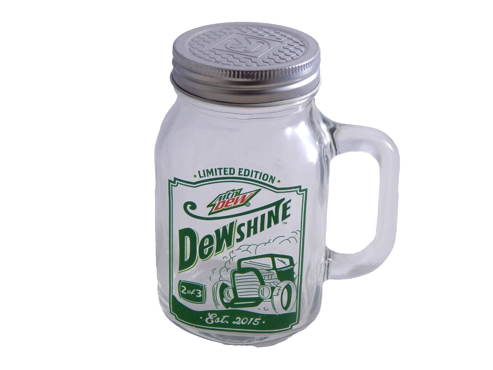 Mountain Dew Collectible DEWSHINE Jar 2 of 3 2015 Limited Edition Mug MTN Cup