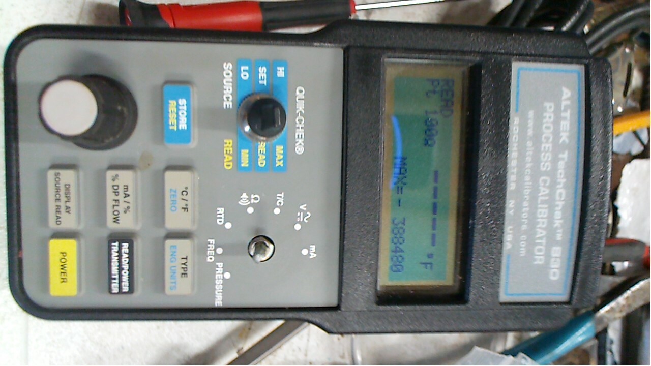 Altek TechChek 830 MultiFunction Process Calibrator FREE SHIPPING UNIT 2