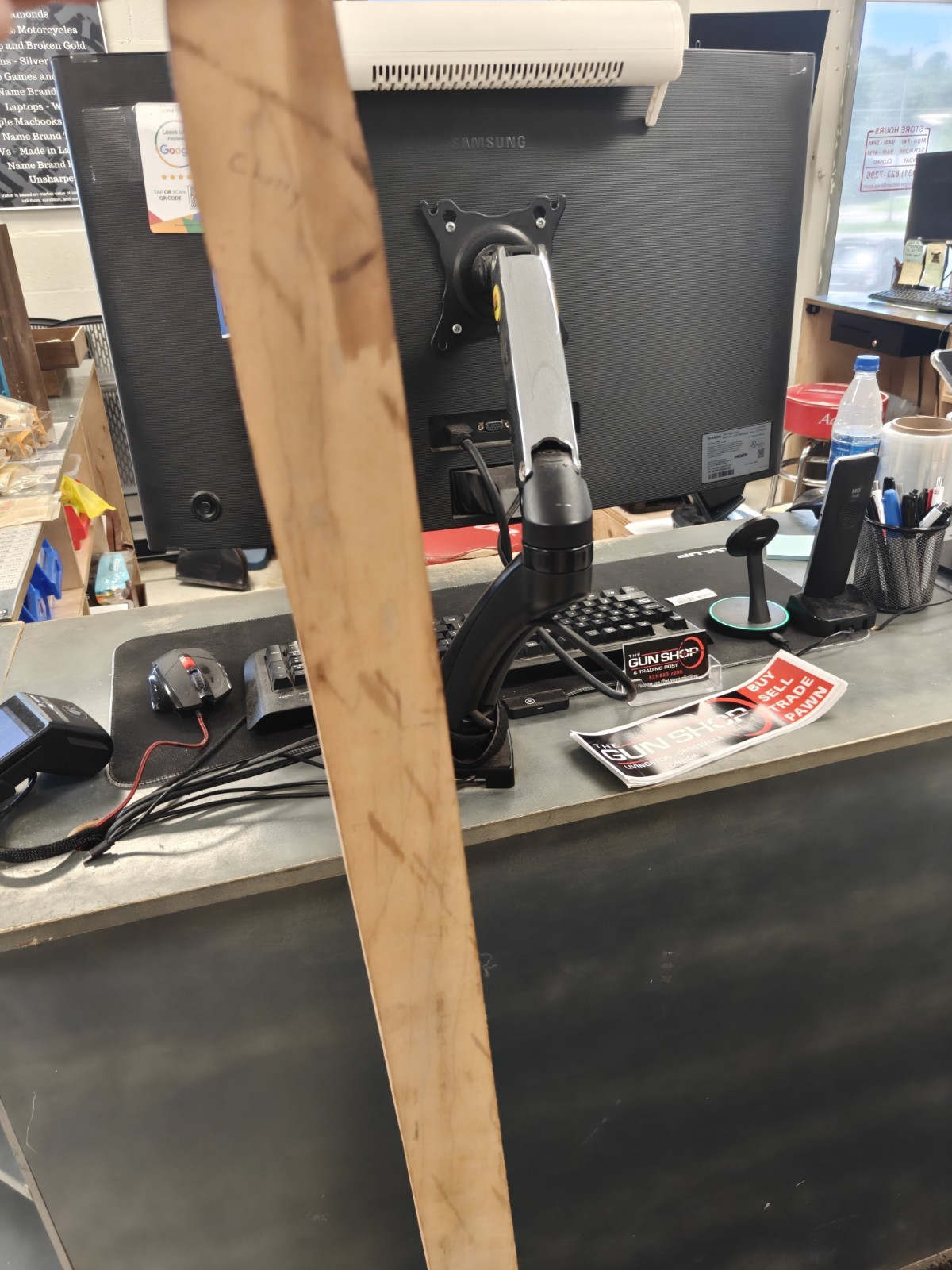 60" Stock Blank Wood Cherry for Kentucky Muzzleloader Long Rifle