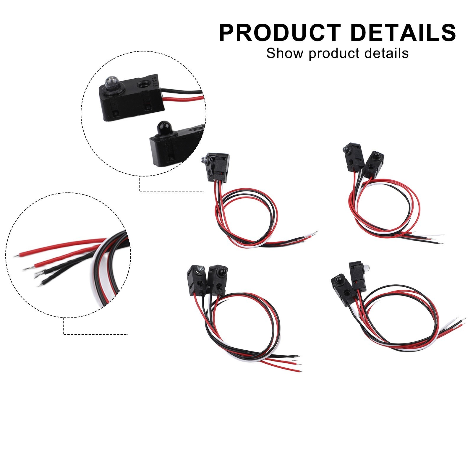 4 PFor air InfrFor ared Sensor QT30CM Photoelectric Switch for Object Detection