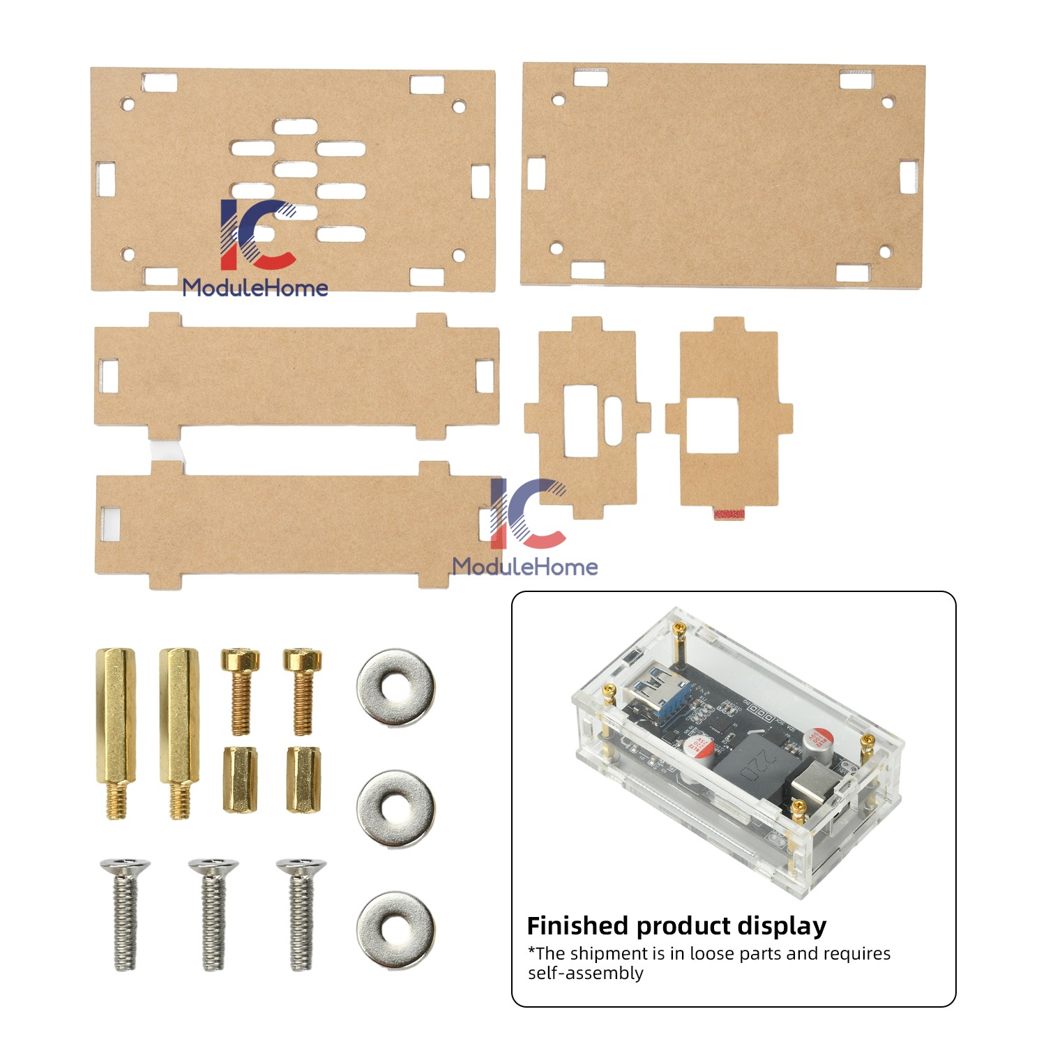DC 6-30V 140W Multi Protocol Desktop Intelligent Fast Charging Module DIY Case