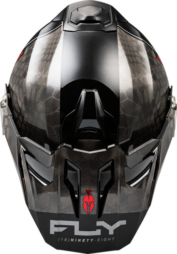 FLY RACING Trekker Kryptek Conceal Helmet - black/grey/white