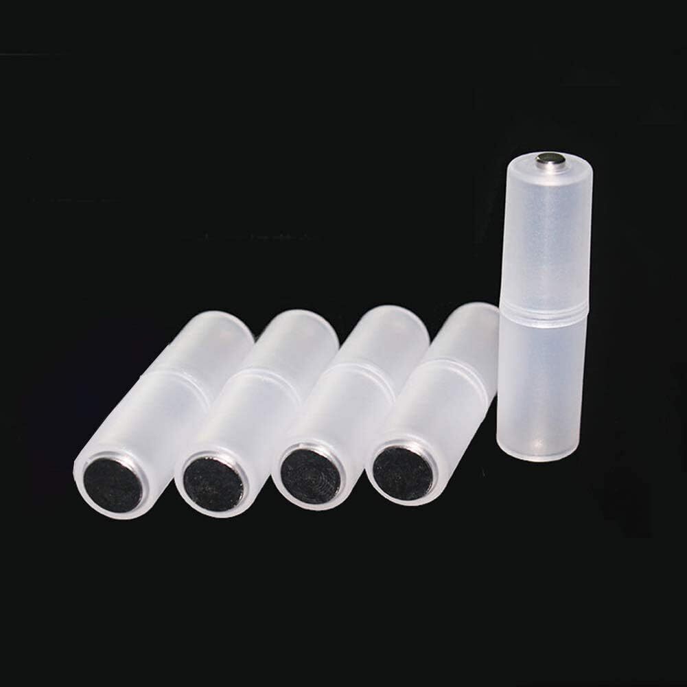 Battery Adapter Converter Case Holder Storage Plastic Box Spring Clip Wireless