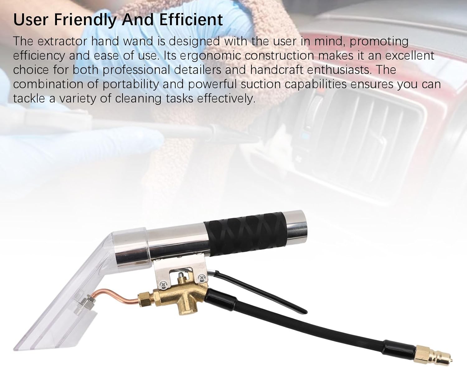 Car Carpet Extractor Extractor Hand Tool with Viewing Window Extractors