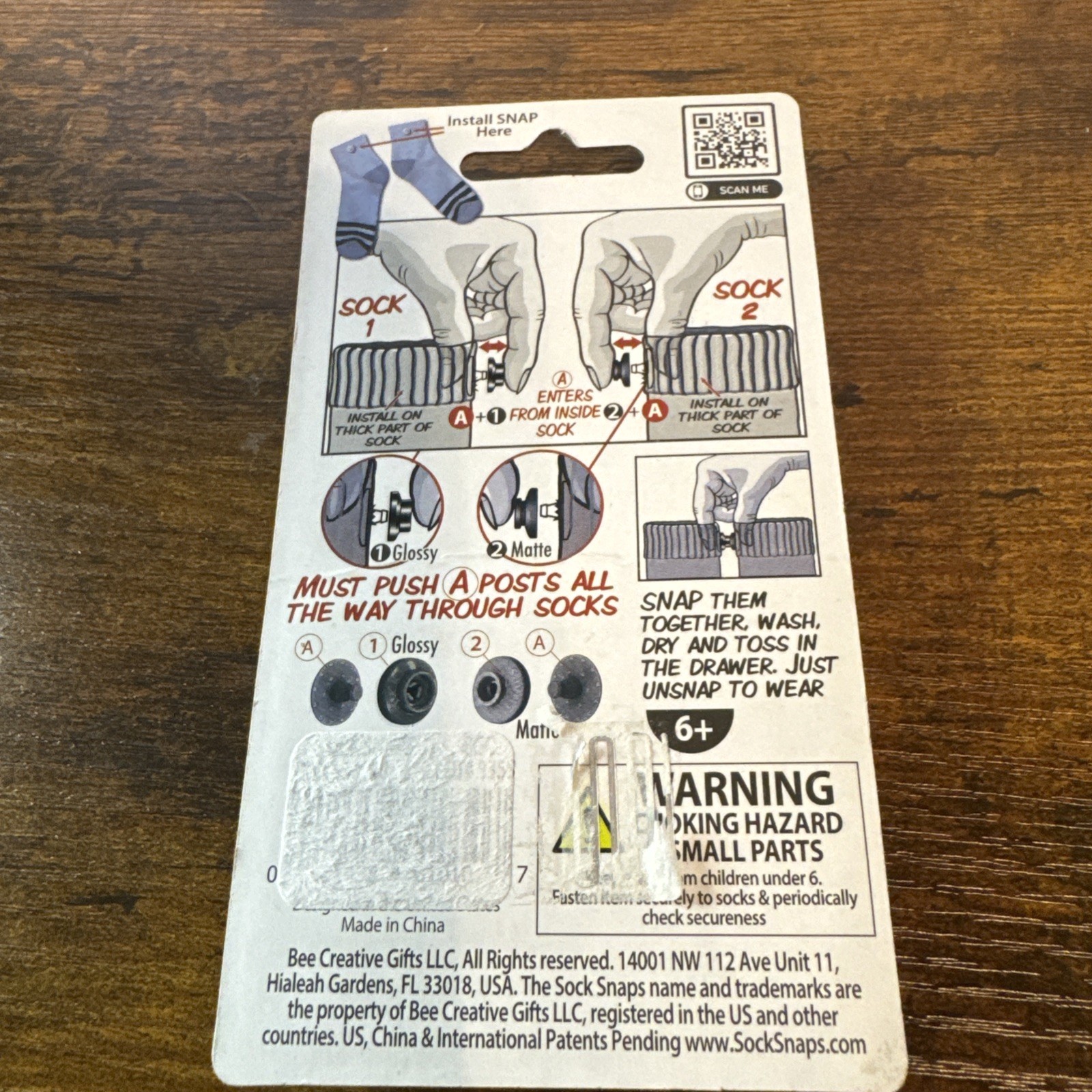 Nwt Sock Snaps Keep Socks Together With These Snap On Sock Clips