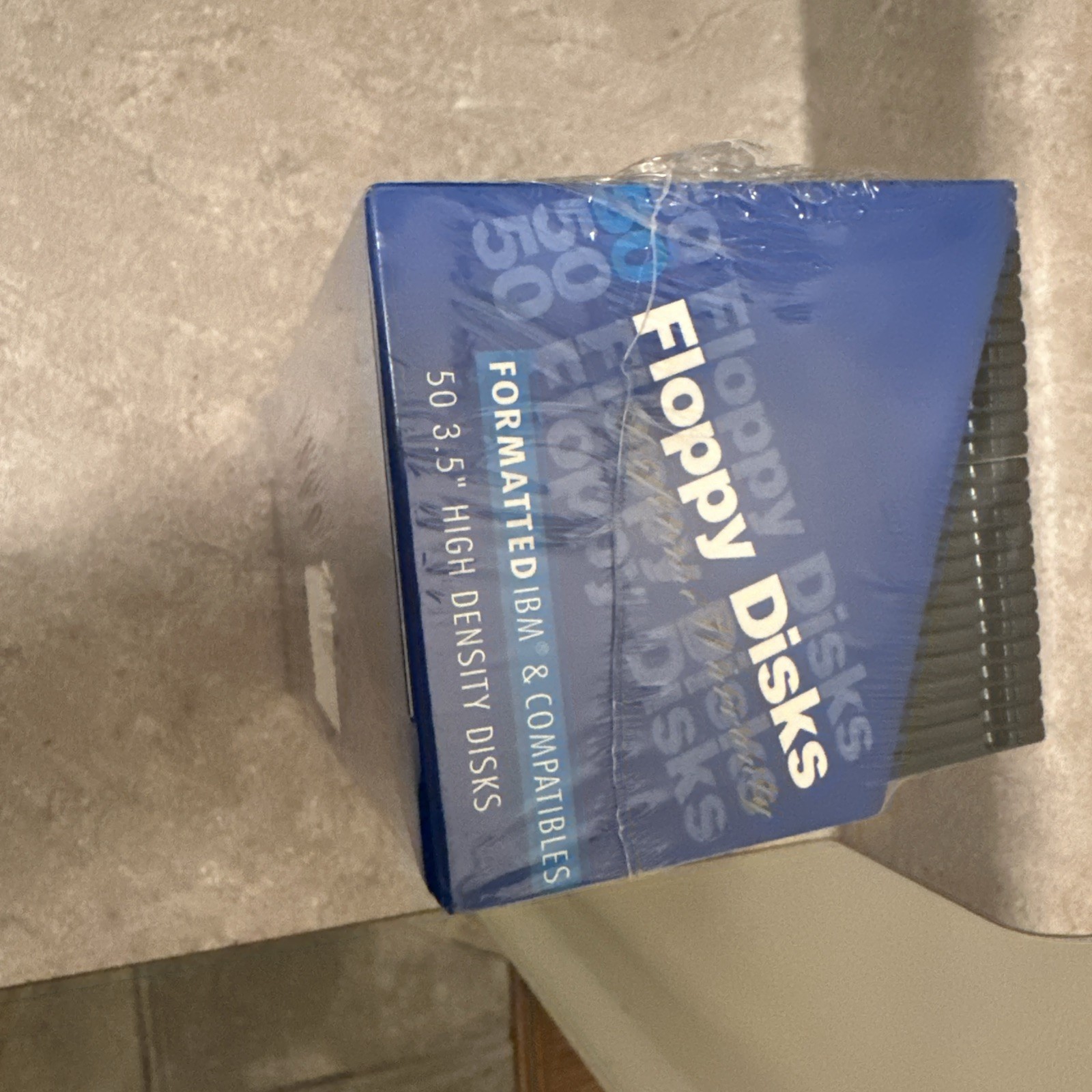 50 PACK High Density Floppy Discs 3.5" 1.44 MB Diskettes Formatted SEALED