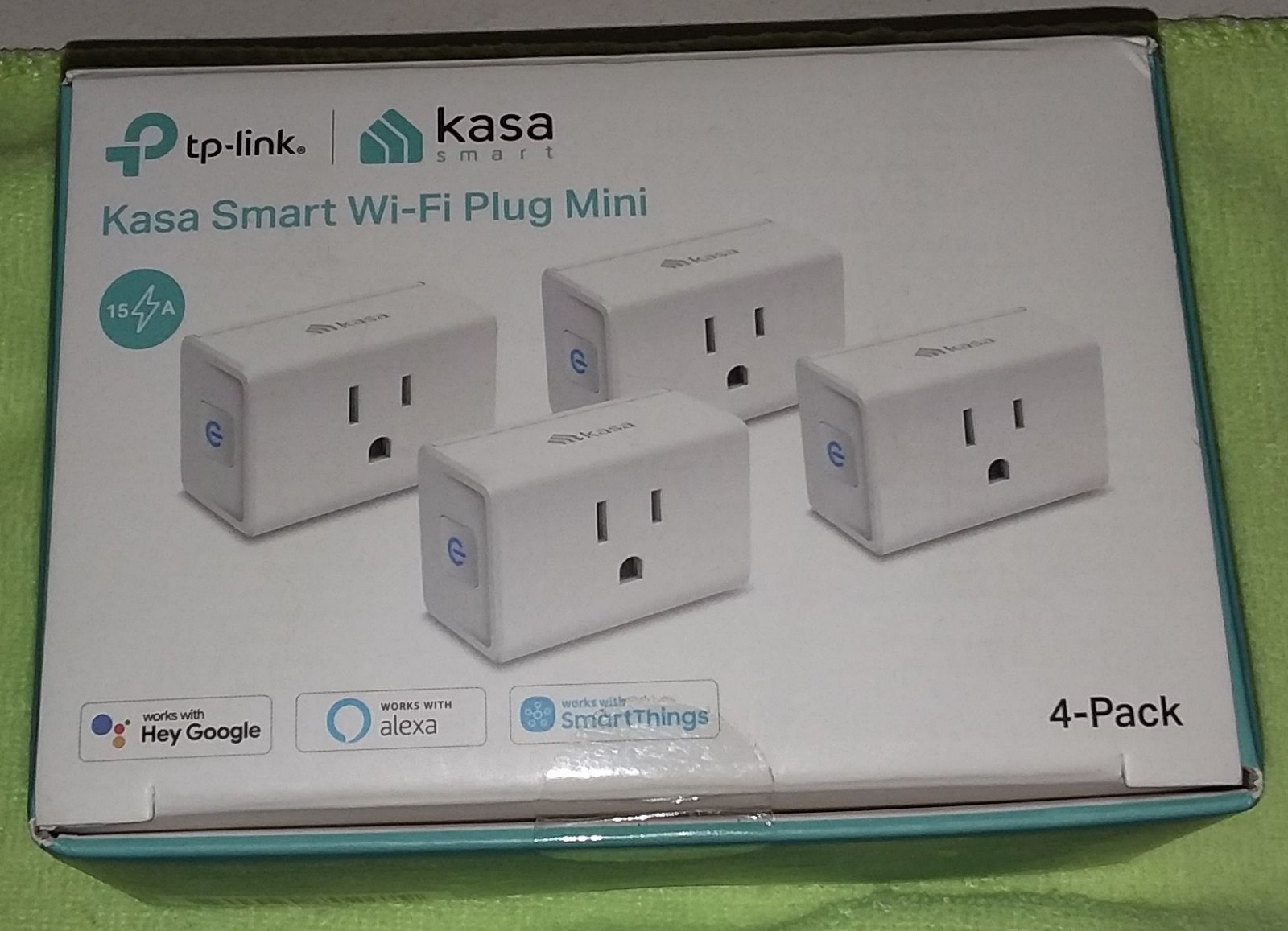 TP-Link Kasa Smart Wi-Fi Plug Mini 4-Pack (EP10P4)