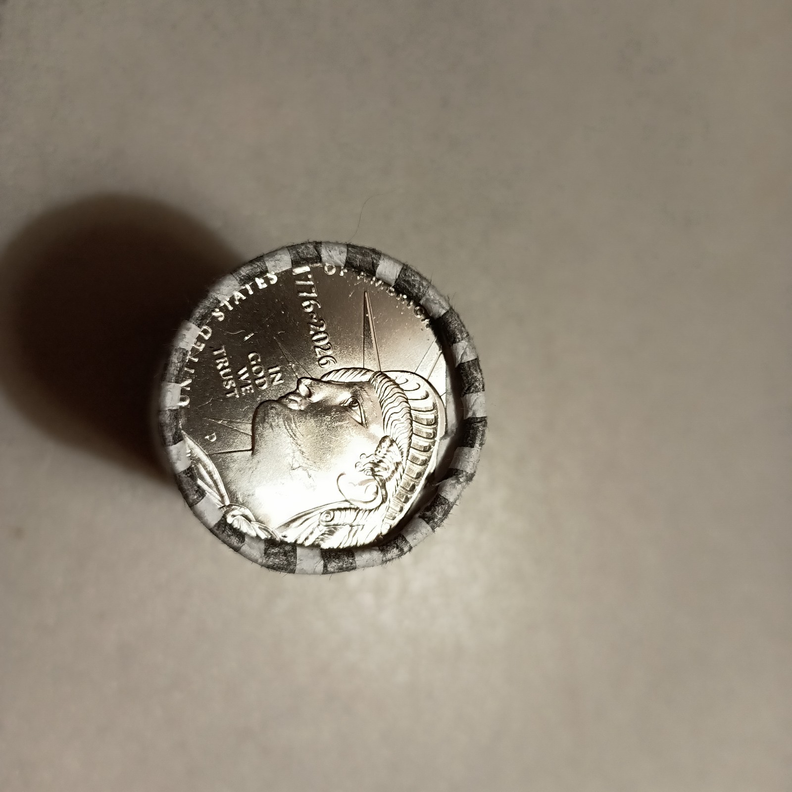 10 DOLLAR 2026-D SEMIQUINCENTENIAL  HALF DOLLAR ROLL UNCIRCULATED