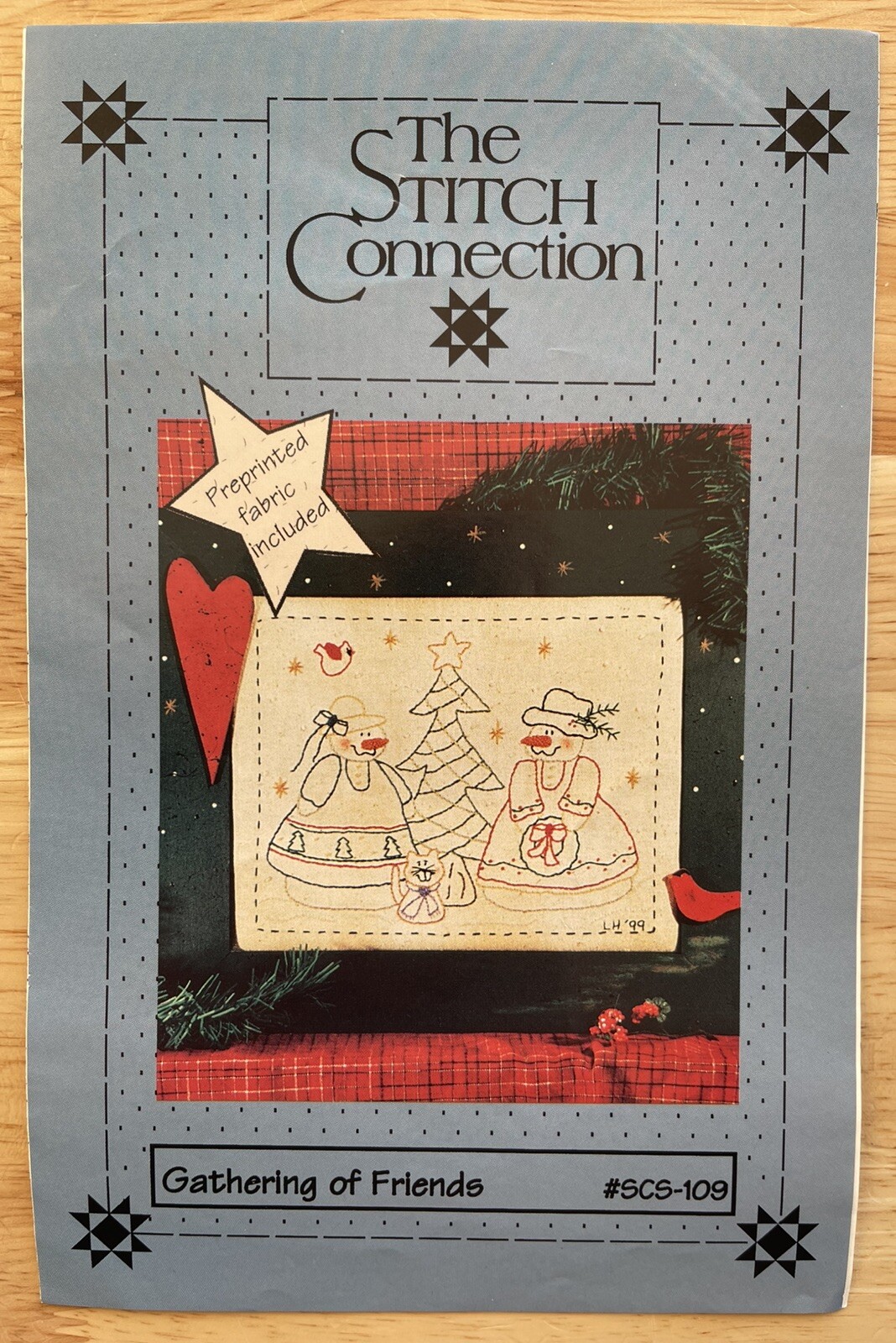 The Stitch Connection A Gathering Of Friends Pattern Only ~ No Cloth