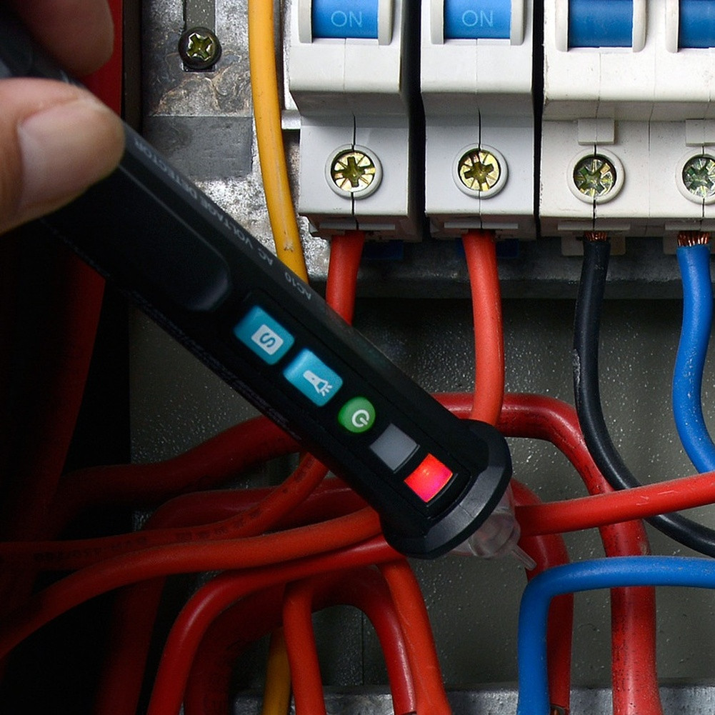 Non Contact Voltage Tester Pen for Live Neutral Wire Identification with Alarm