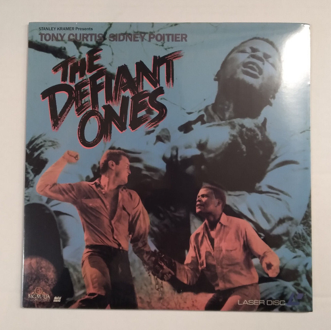 (Laserdisc) THE DEFIANT ONES / Tony Curtis / Sidney Poitier / SEALED