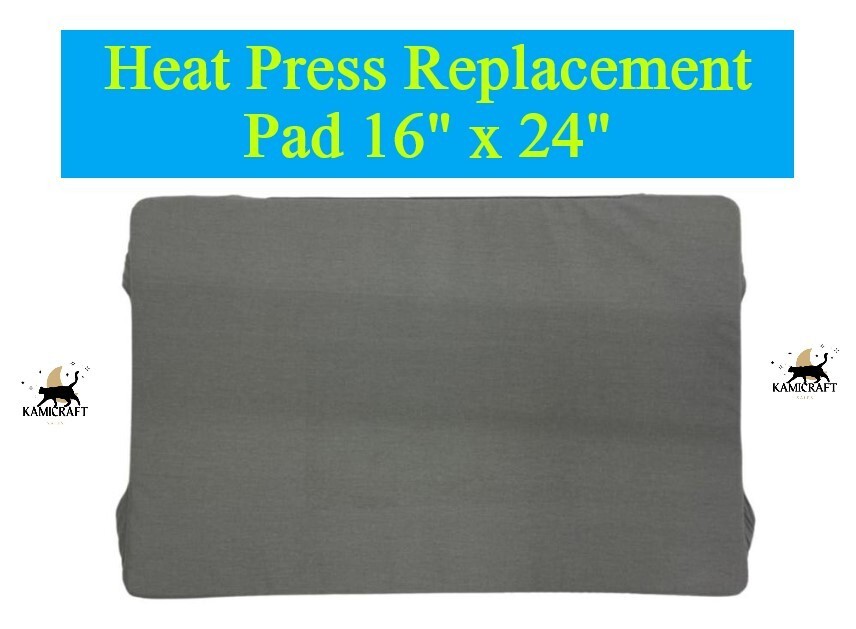 NEW HEAT PRESS MACHINE REPLACEMENT PAD - 16" X 24"