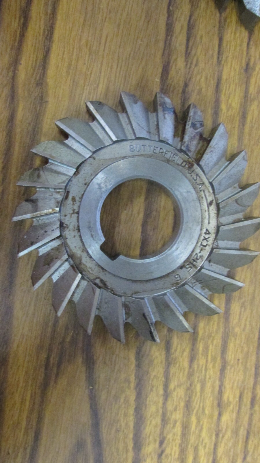 Butterfield 4.0" x 1-2HS G Straight Slitting Saw Slot Mill