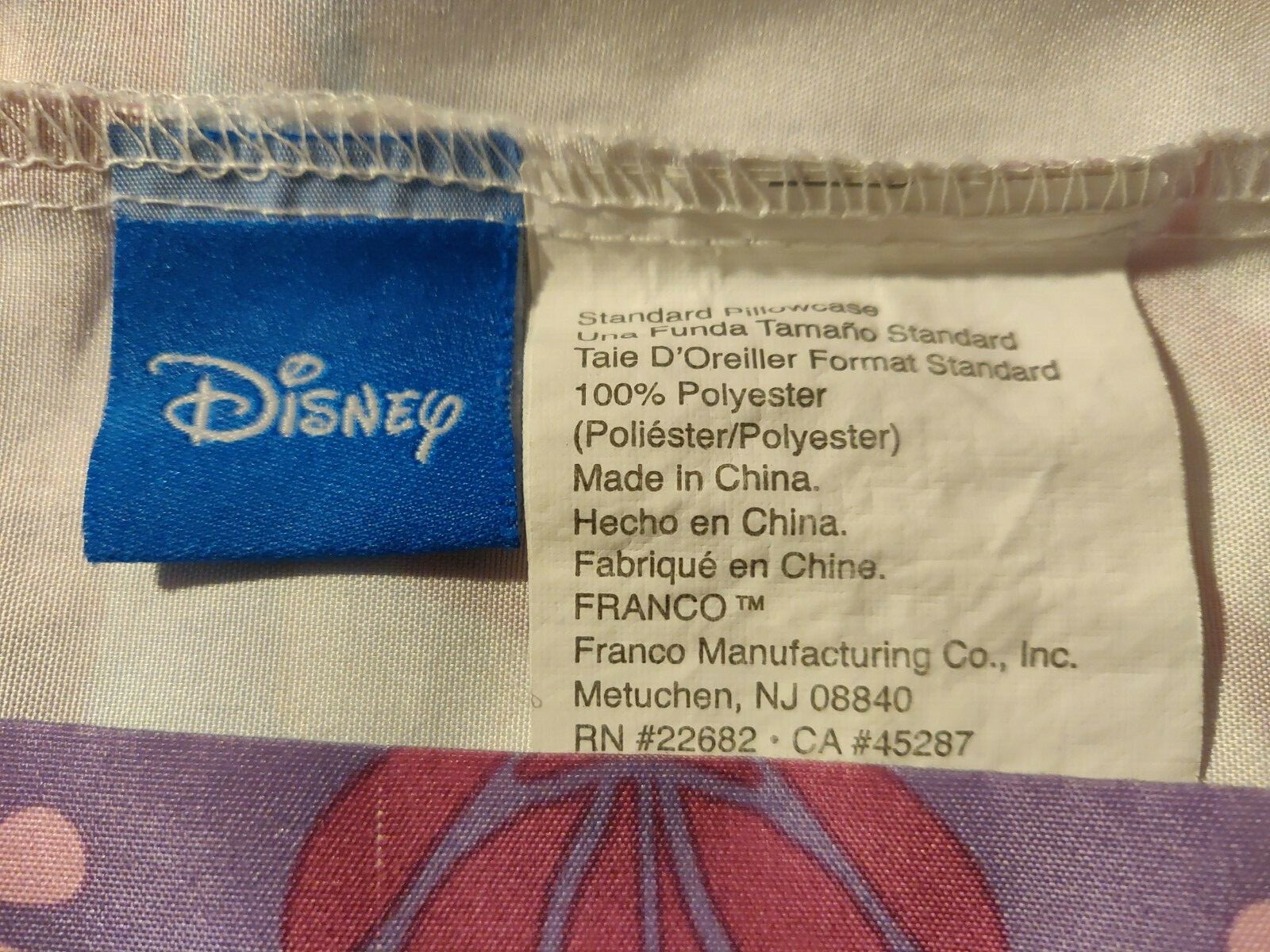 🔥 Disney ANNA and ELSA Standard Pillowcase 2 Sides