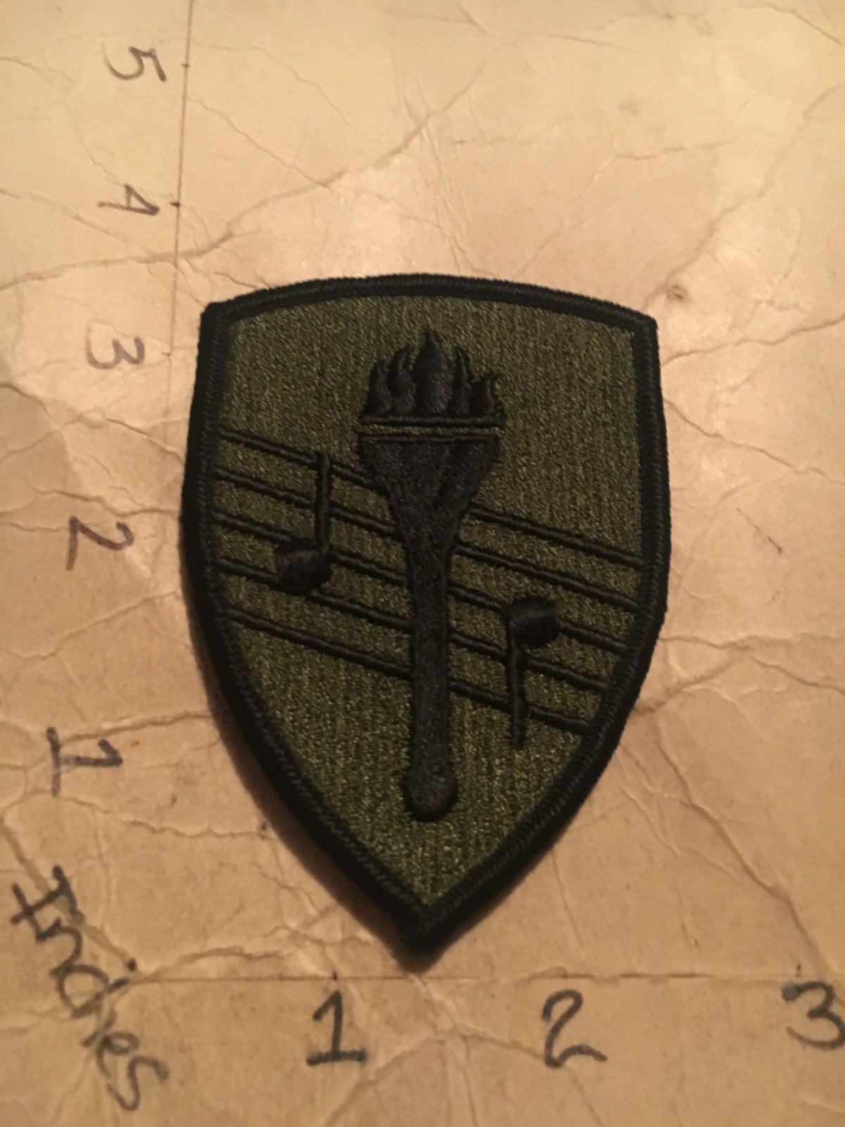 US Army School of Music m/e subdued patch 10/9/25