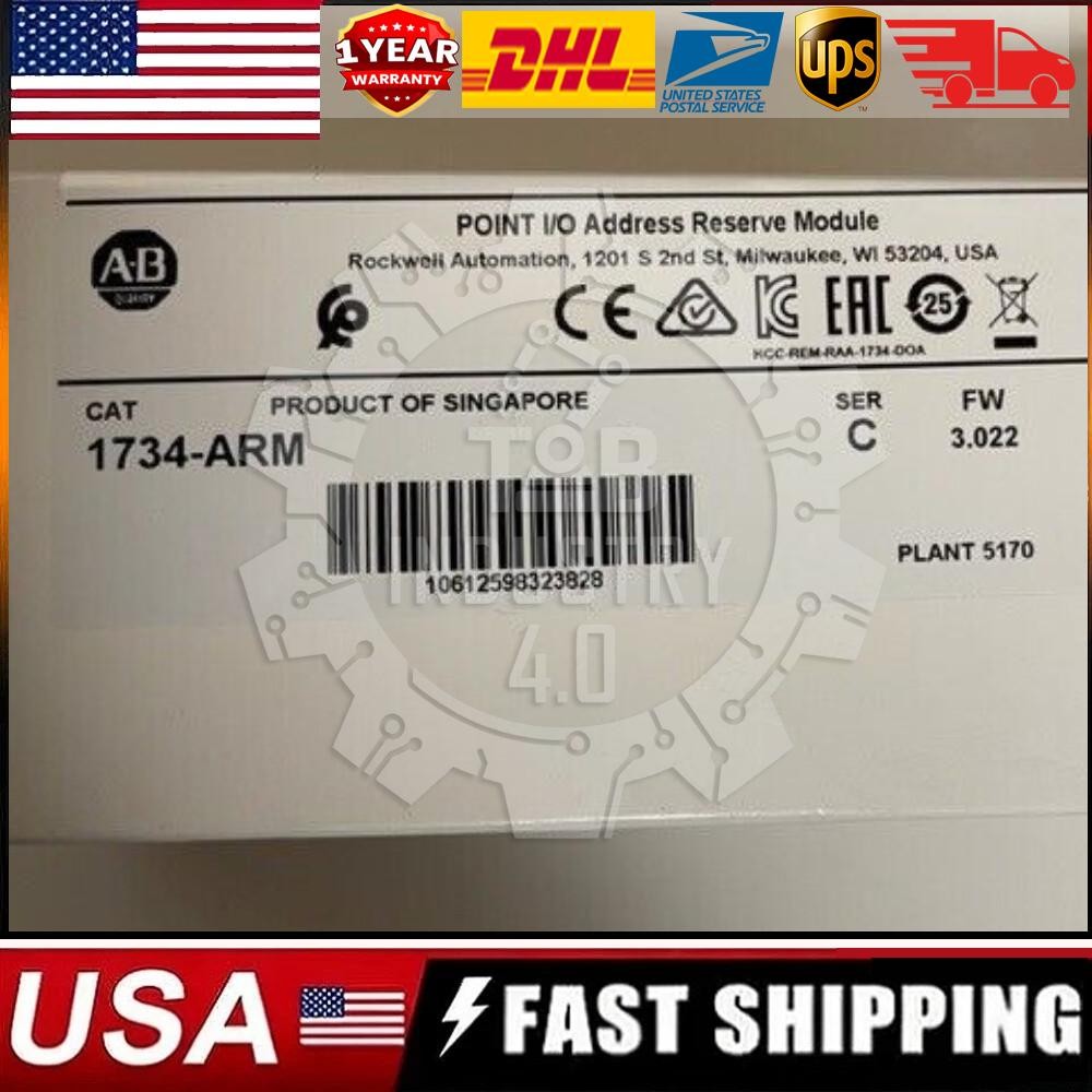 NEW 1734-ARM AB POINT I/O Address Reserve Module 1734-ARM US Free Tax