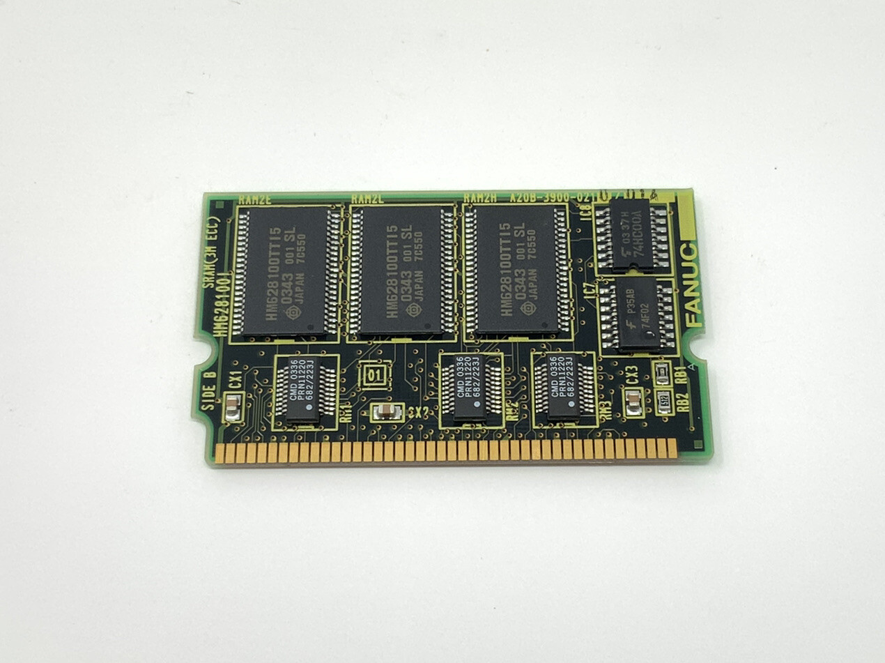 FANUC A20B-3900-0210 /01A 3MB SRAM MODULE PCB