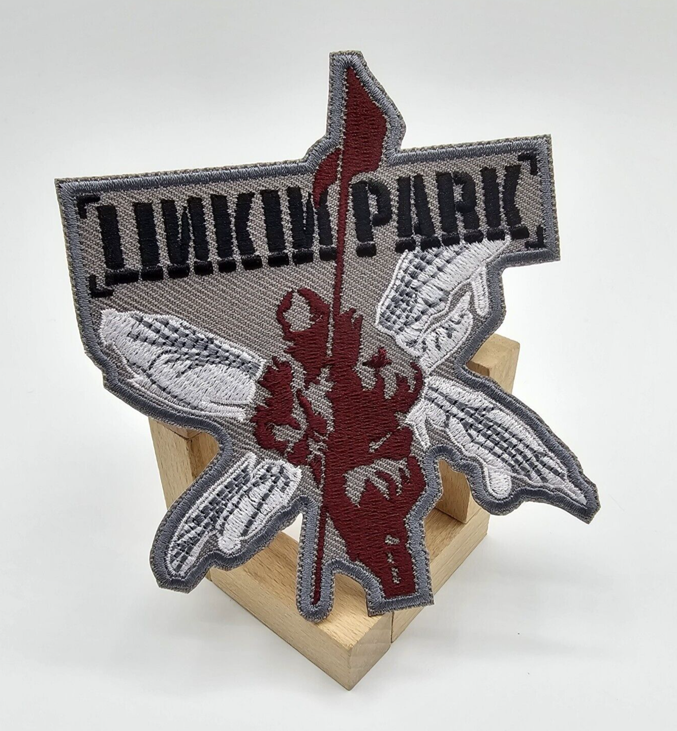 Linkin Park patch, Linkin Park logo patch, rock band patch, iron/sew on patch,