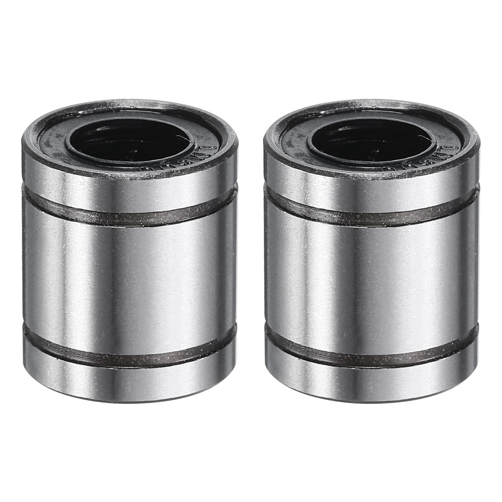 2Pcs LM8UU Linear Bearing  8mm Bore 15mm OD 17mm Length